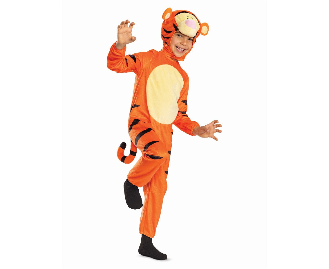 Costume Tiger Deluxe- Winnie the Pooh (license), size. XS (3-4 years)